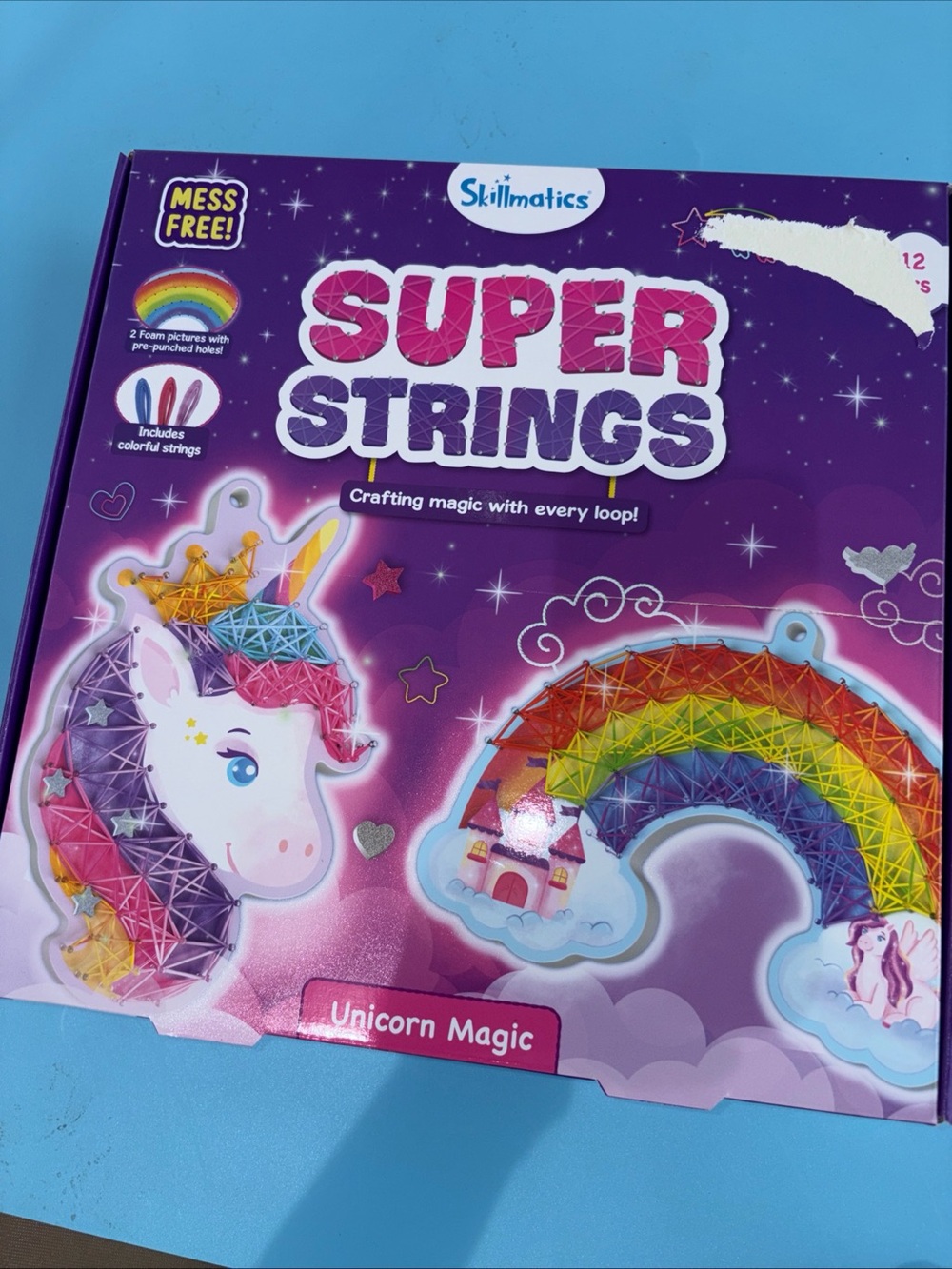 Super Strings Unicorn Magic Mess-Free Art for Kids  Sealed